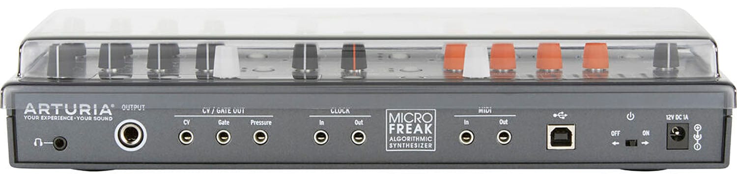 Decksaver DS-PC-MICROFREAK Cover for Arturia Microfreak Analog Synthesizer - PSSL ProSound and Stage Lighting