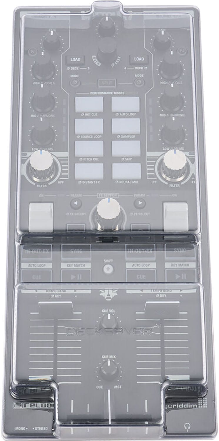 Decksaver DS-PC-MIXTOURPRO Cover for Reloop Mixtour Pro Mixing Console - PSSL ProSound and Stage Lighting