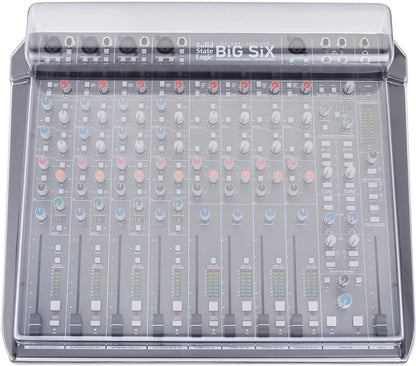 Decksaver DS-PC-SSLBIGSIX Cover for Solid State Logic Big Six Mixer - PSSL ProSound and Stage Lighting