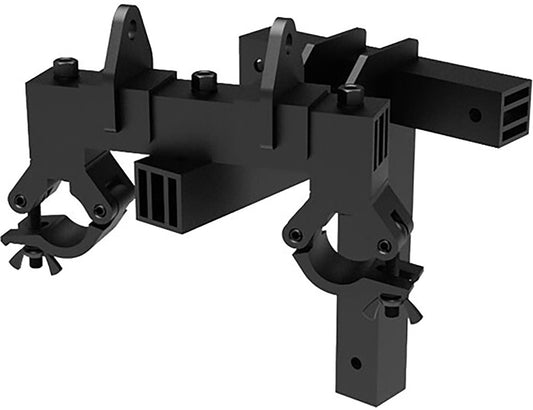Global Truss DT34-VA-WMT-BLK Variable Angle Truss Wall Mount - Black - PSSL ProSound and Stage Lighting