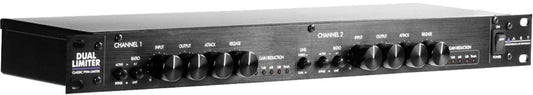 ART Dual Limiter Two-Channel Classic PMW Limiter with Variable Attack and Release - PSSL ProSound and Stage Lighting