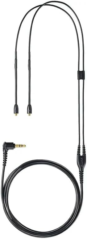 Shure EAC64 64-Inch Detachable Earphone Cable with Sealable Bag - Black - PSSL ProSound and Stage Lighting