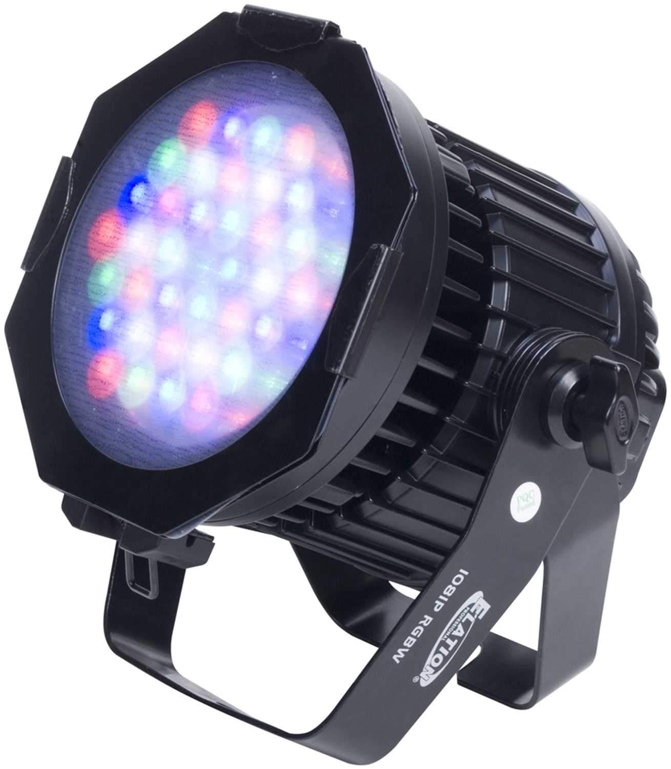 Elation ELAR108RGBW Black LED Par Can Set of 12 - PSSL ProSound and Stage Lighting