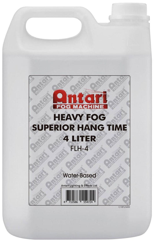 Antari FLH-4 4 Liter Bottle - FLH Heavy Fog Fluid - PSSL ProSound and Stage Lighting