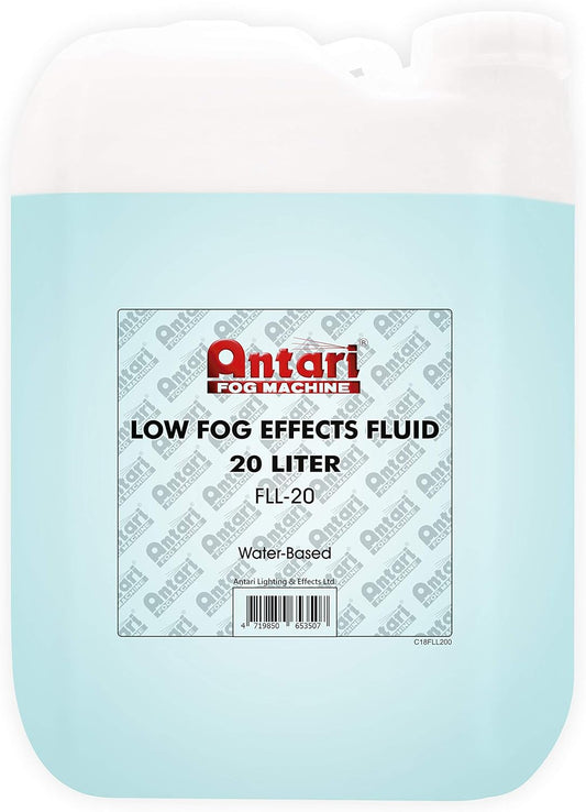Antari FLL-20 20 Liter Bottle - Low Lying Fog Fluid - PSSL ProSound and Stage Lighting
