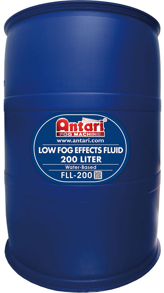 Antari FLL-200 200 Liter/50G Drum - Low Lying Fog Fluid - PSSL ProSound and Stage Lighting