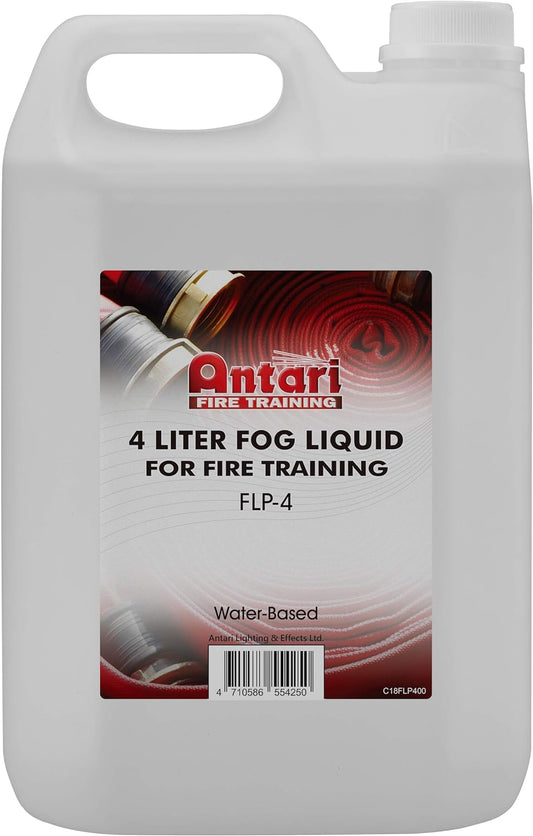 Antari FLP-4 4 Liter Bottle - Fire Training Fog Fluid - PSSL ProSound and Stage Lighting