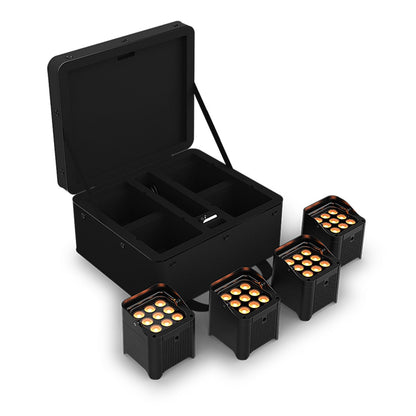 Chauvet DJ FREEDOMPARQ9X4 Freedom Par Q9 X4 Uplighting Kit - PSSL ProSound and Stage Lighting