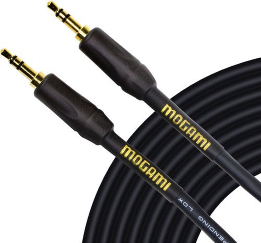 Mogami GOLD-3.5-3.5-10 3.5mm TRS to 3.5mm TRS 10-Foot Cable- PSSL ProSound and Stage Lighting