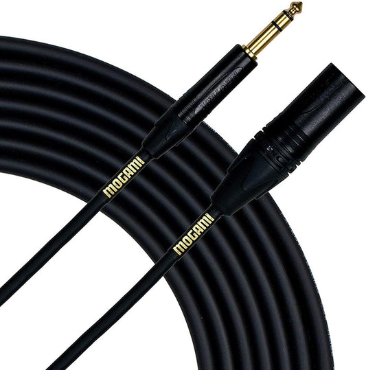 Mogami GOLD-TRSXLRM-50 Gold TRS To Male XLR (2534) - 50-Foot Cable - PSSL ProSound and Stage Lighting