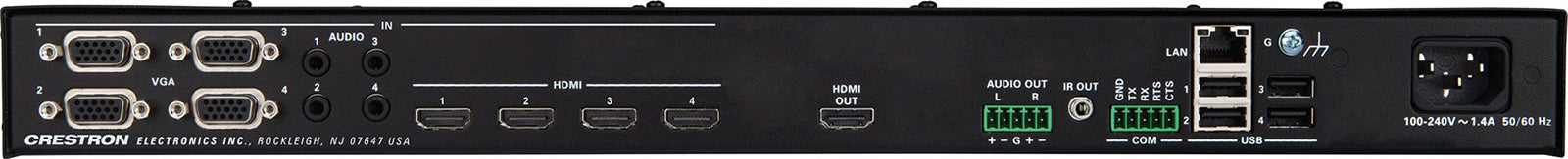 Crestron HD-MD8X1-4K 4K Scaling Automatic HDMI Switcher - PSSL ProSound and Stage Lighting
