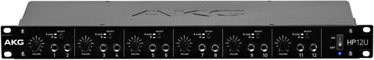 AKG HP12U 12-Channel Headphone Amplifier with USB - PSSL ProSound and Stage Lighting