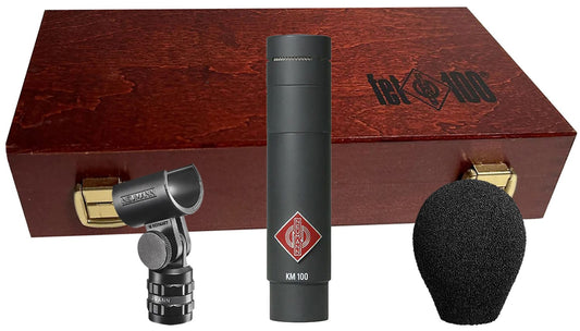 Neumann KM-150 Hypercardioid Microphone with SG 21 BK - WNS 100 - Woodbox - PSSL ProSound and Stage Lighting