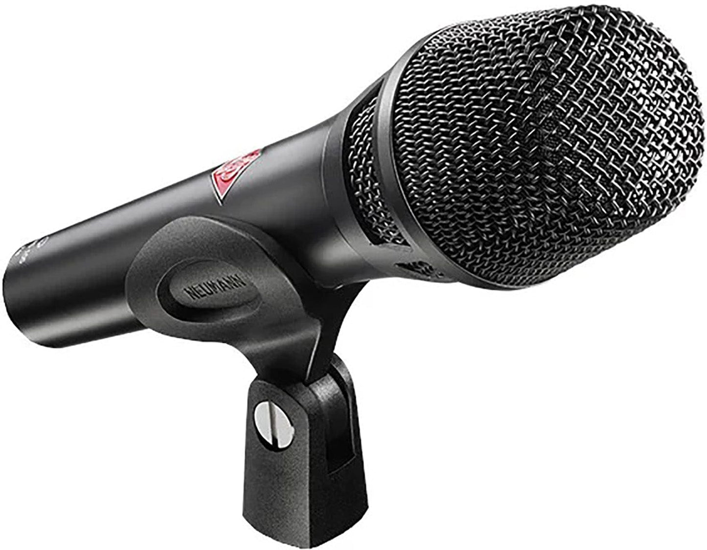 Neumann KMS-105-BK K 105 Capsule Supercardioid Handheld Microphone with KMS Pouch / SG 105 - Black - PSSL ProSound and Stage Lighting