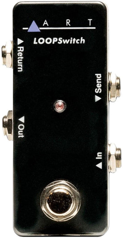 ART LOOPSWITCH Compact Loop-Switcher / True Bypass Guitar Effects Pedal - PSSL ProSound and Stage Lighting