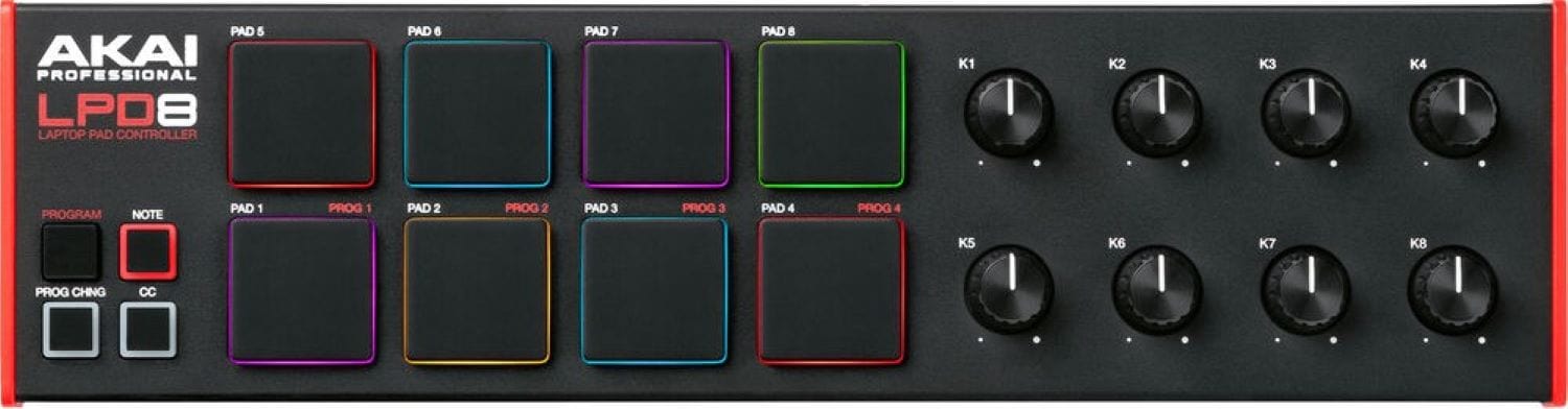 Akai LPD8 MK2 USB MIDI MPC Pad Controller - PSSL ProSound and Stage Lighting