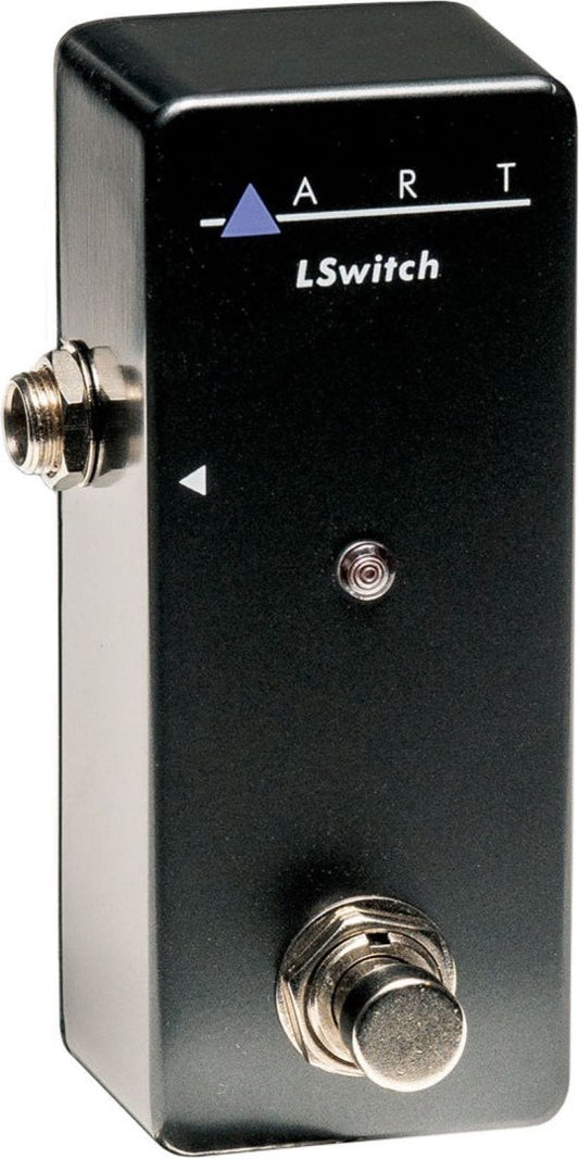 ART LSWITCH Compact Latching Footswitch for Guitar Effects / Amps - PSSL ProSound and Stage Lighting