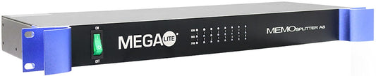 Mega Lite MEMO Splitter A8 DMX Splitter and Signal Booster for Installations - PSSL ProSound and Stage Lighting