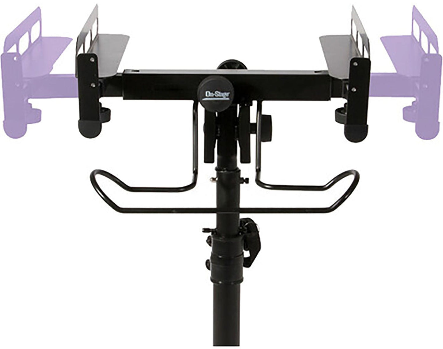 On-Stage MIX-400 V2 Mobile Equipment Stand - PSSL ProSound and Stage Lighting