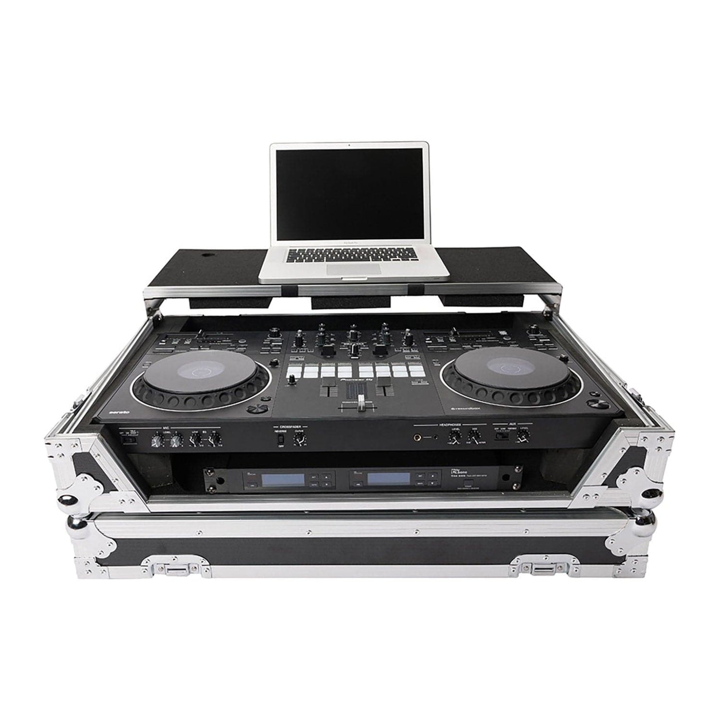 Magma DJ-Controller Workstation DDJ-REV5 with 19-Inch 1U Rack and Wheels - PSSL ProSound and Stage Lighting