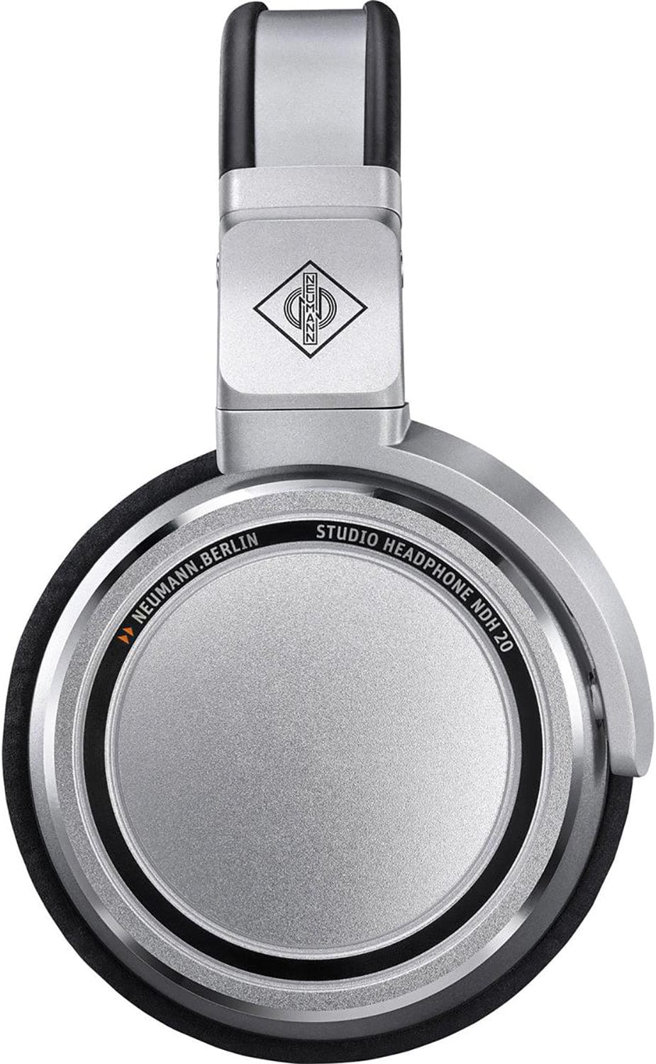 Neumann NDH-20 Closed-back Studio Headphones - Silver with Black and Orange Trim - PSSL ProSound and Stage Lighting