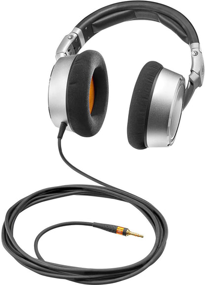 Neumann NDH-20 Closed-back Studio Headphones - Silver with Black and Orange Trim - PSSL ProSound and Stage Lighting