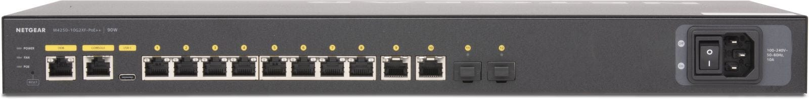 Q-SYS NS10-720-++ 10-Port Pre-configured NETGEAR Network Switch - PSSL ProSound and Stage Lighting
