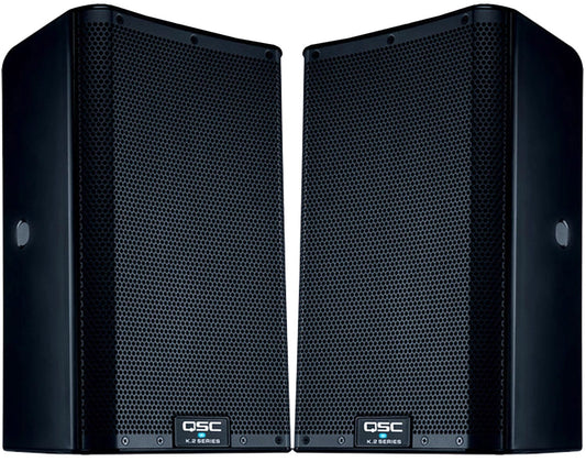 QSC K8.2 8-Inch 2-Way 2000-Watt Powered Speaker (Pair) - PSSL ProSound and Stage Lighting