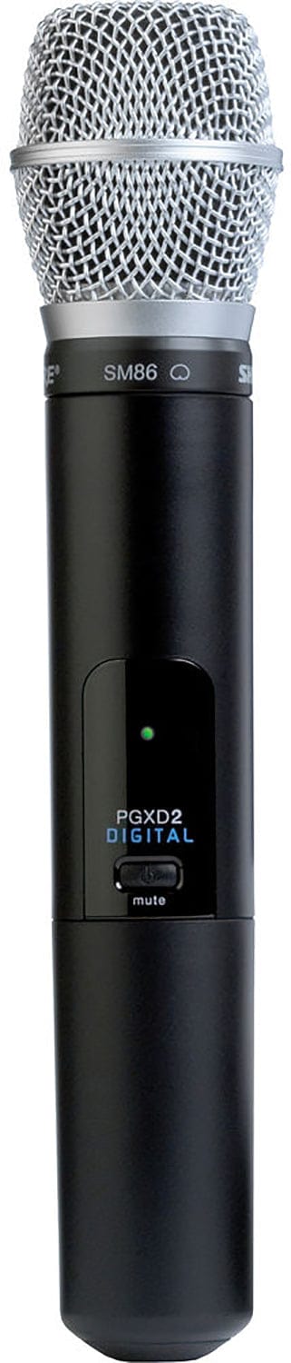 Shure PGXD2/SM86 Handheld Wireless Microphone Transmitter, X8 Band - PSSL ProSound and Stage Lighting