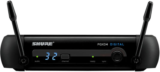 Shure PGXD4 Wireless Receiver, X8 Band - PSSL ProSound and Stage Lighting