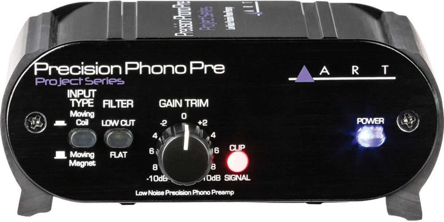 ART Precision Phono Preamp for MC / MM Turntable Cartridges - PSSL ProSound and Stage Lighting