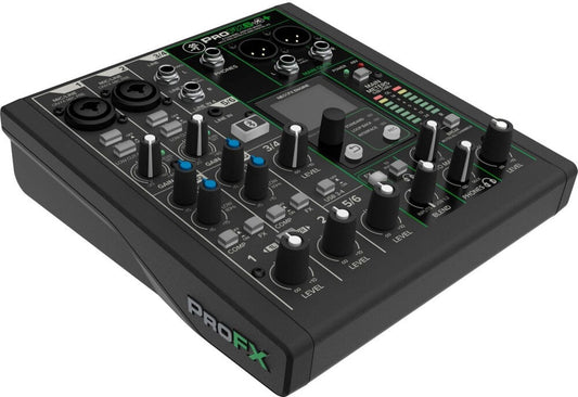 Mackie ProFX6v3+ 6-Channel Analog Mixer with Enhanced FX/USB Recording Modes/Bluetooth - PSSL ProSound and Stage Lighting