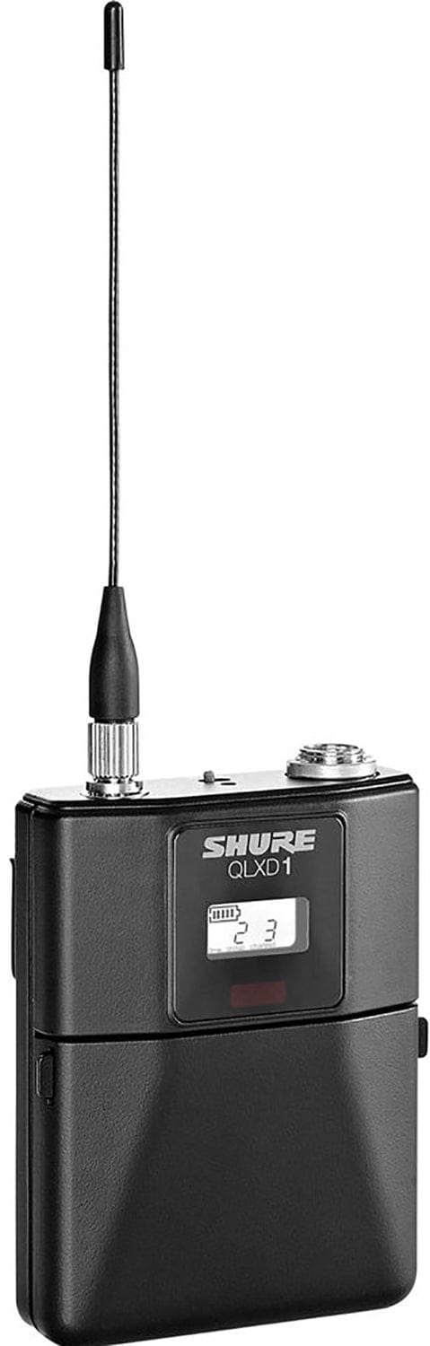 Shure QLXD1 Bodypack Transmitter, J50A Band - PSSL ProSound and Stage Lighting