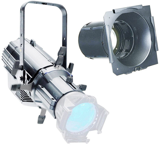 ETC Source Four LED Series 2 Lustr Ellipsoidal Light Engine with Shutter Barrel and 70-Degree Lens - Silver - PSSL ProSound and Stage Lighting
