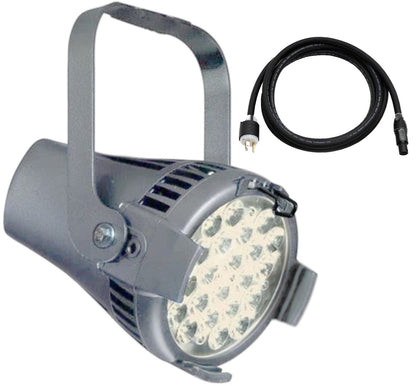 ETC SELD22D-5 D22 Daylight, Portable LED Par with Edison Plug - Silver - PSSL ProSound and Stage Lighting