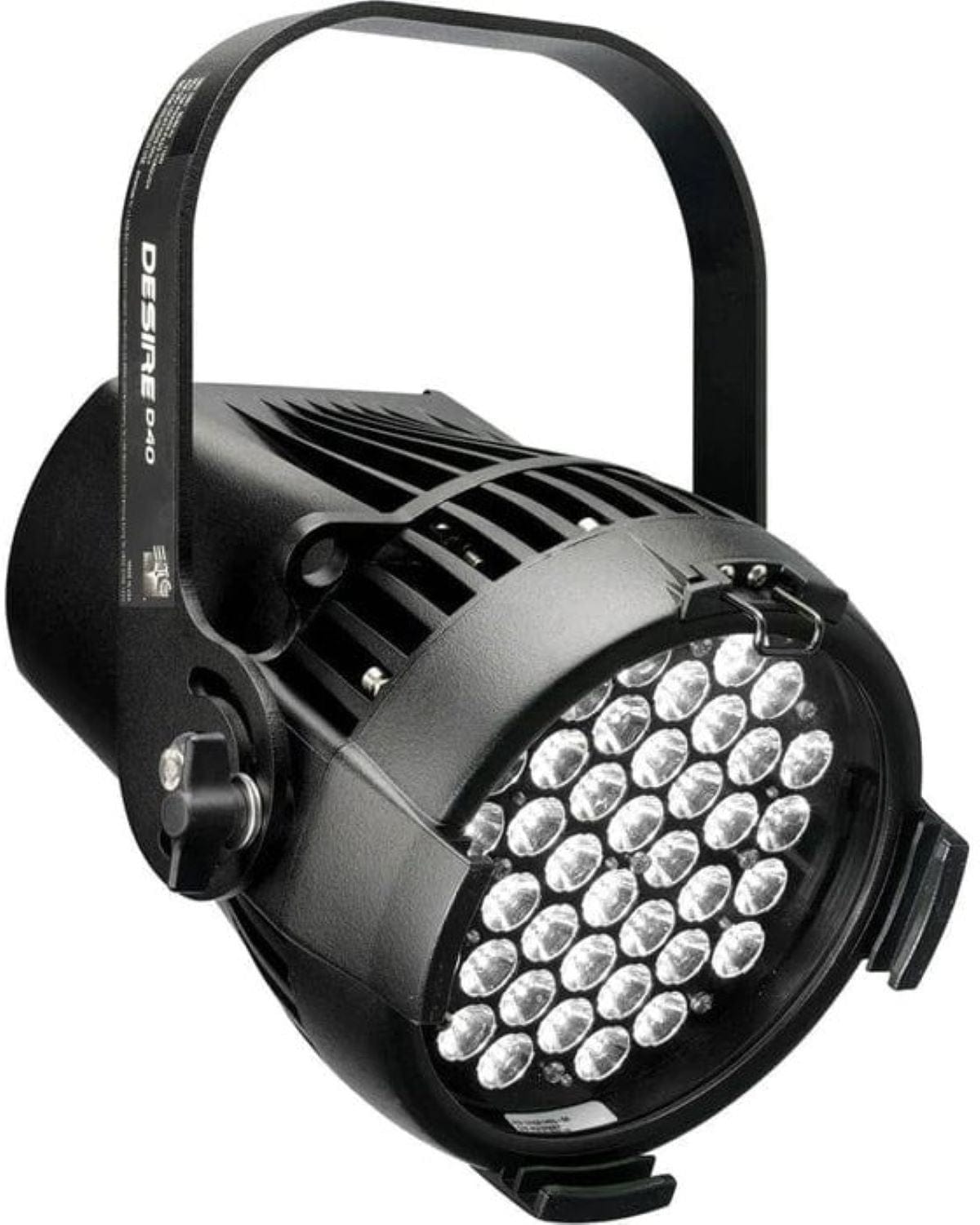 ETC Desire D40 Studio Daylight LED Par w/ Edison Plug, Black - PSSL ProSound and Stage Lighting