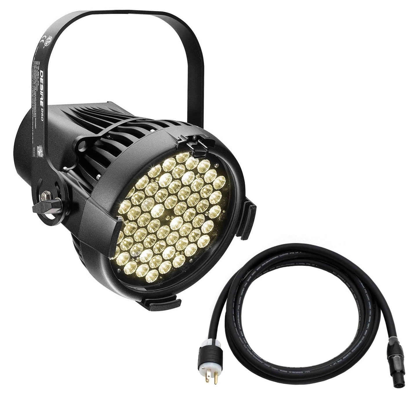 ETC Selador Desire D60 Studio Daylight LED Par with Edison Plug - Black - PSSL ProSound and Stage Lighting