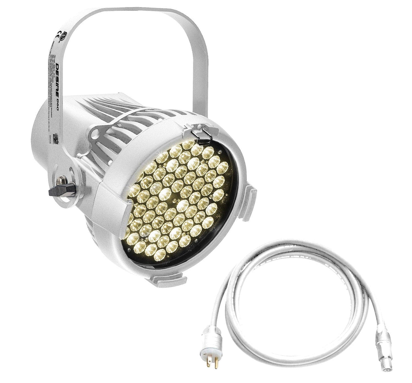 ETC Selador Desire D60 Studio Daylight LED Par with Edison Plug - White - PSSL ProSound and Stage Lighting