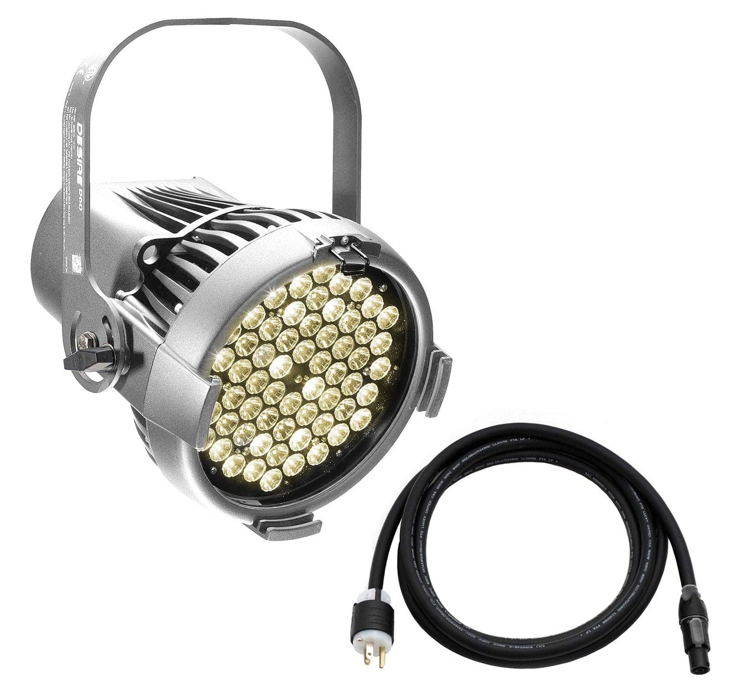 ETC Selador Desire D60 Studio Daylight LED Par with Edison Plug - Silver - PSSL ProSound and Stage Lighting