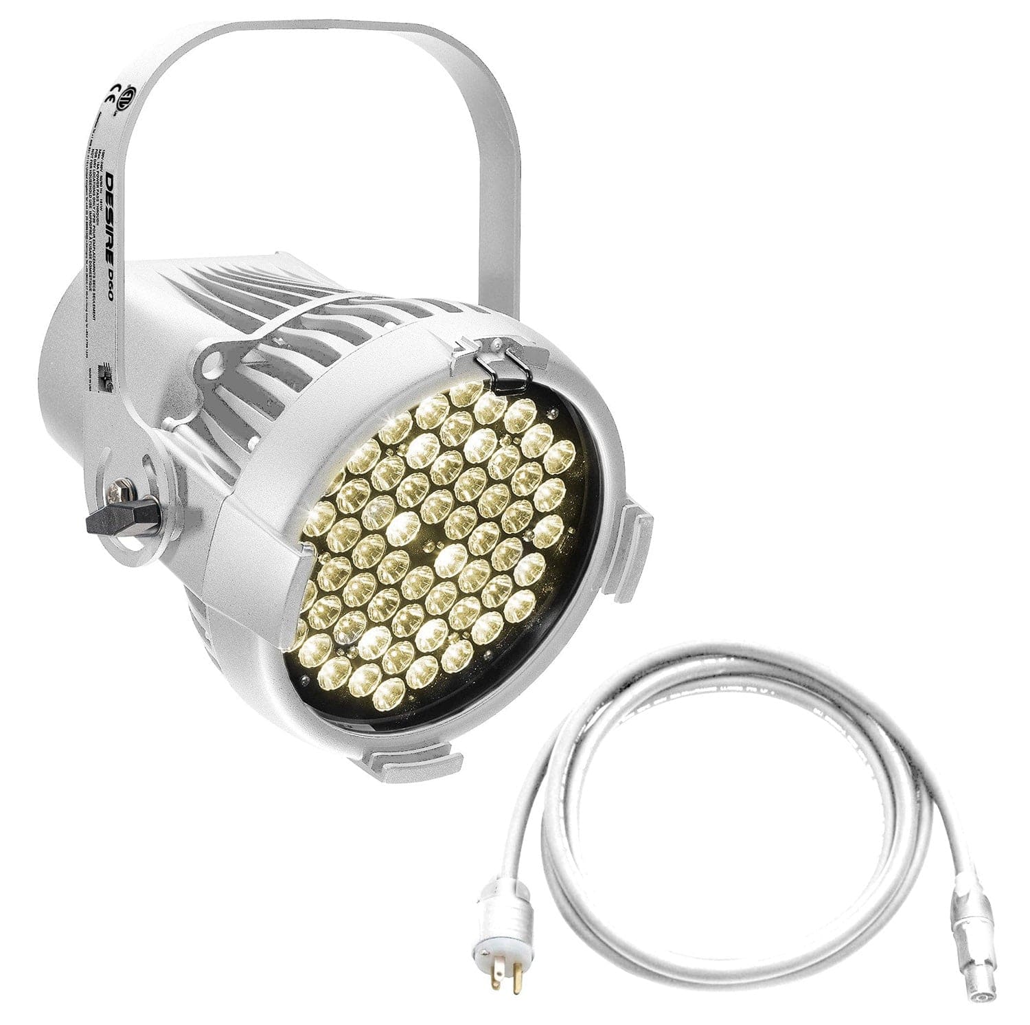 ETC Selador Desire D60 Studio Tungsten LED Par with Edison Plug - White - PSSL ProSound and Stage Lighting
