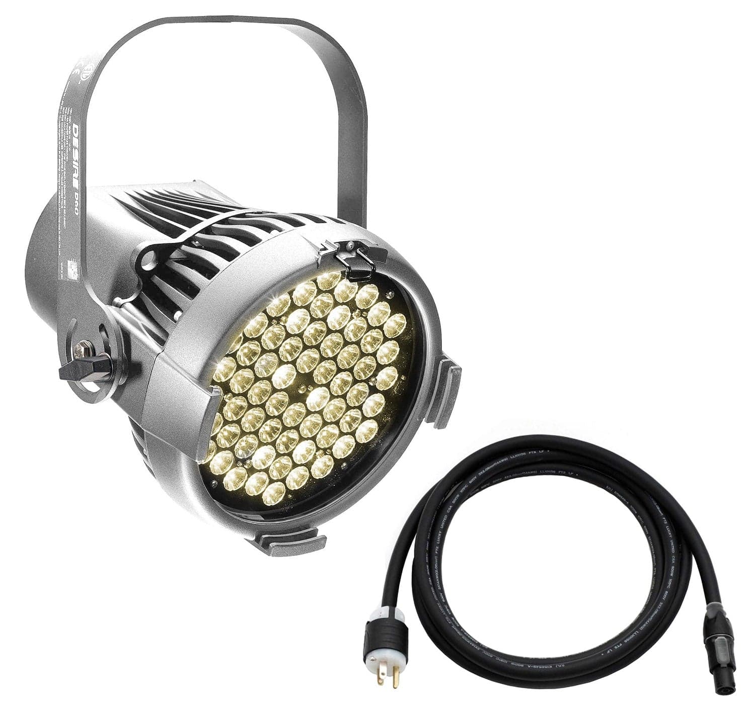 ETC Selador Desire D60 Studio Tungsten LED Par with Edison Plug - Silver - PSSL ProSound and Stage Lighting