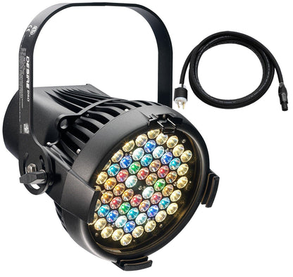 ETC Desire D60 Vivid LED Par w/ Edison Plug, Black - PSSL ProSound and Stage Lighting