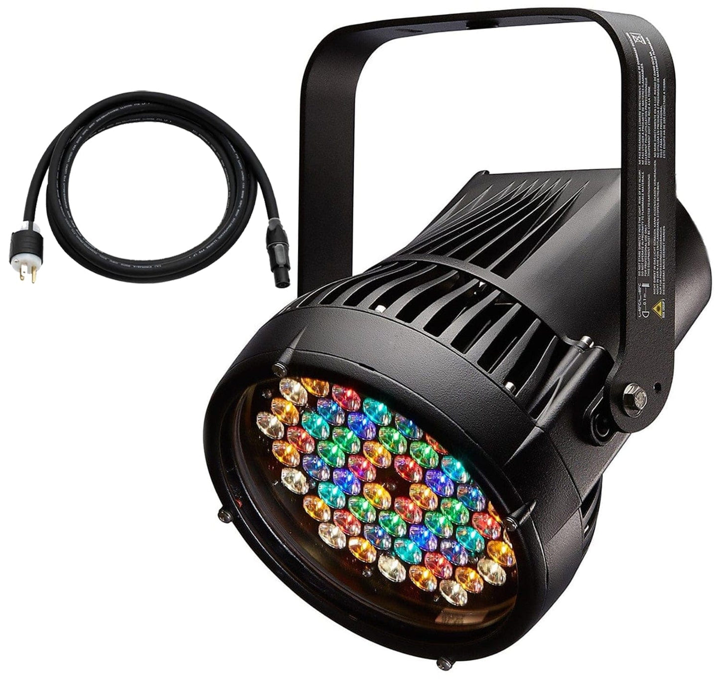 ETC Desire D60X Studio HD LED Par w/ Edison Plug, Black - PSSL ProSound and Stage Lighting
