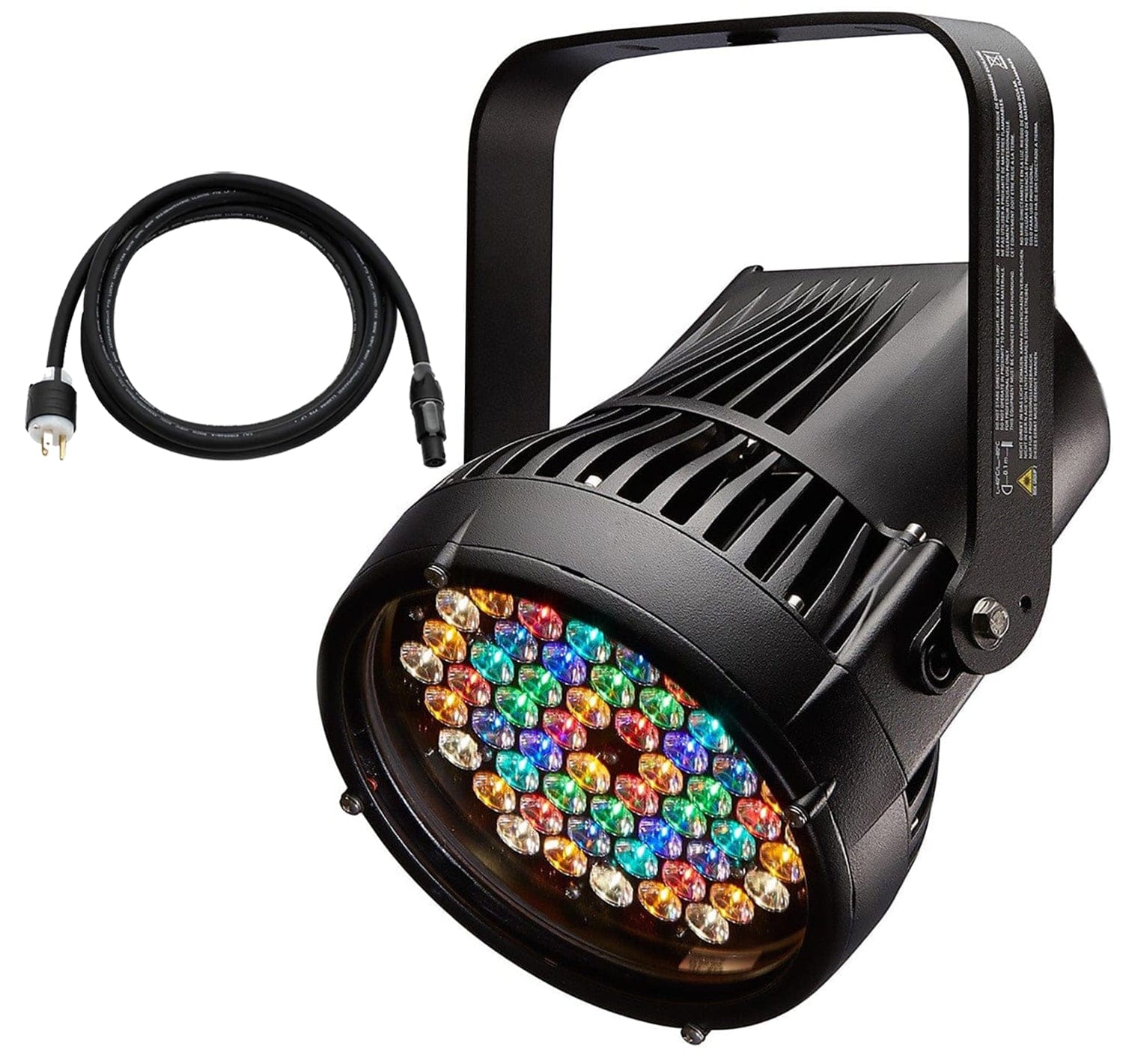 ETC Desire D60X Vivid LED Par w/ Edison Plug, Black - PSSL ProSound and Stage Lighting