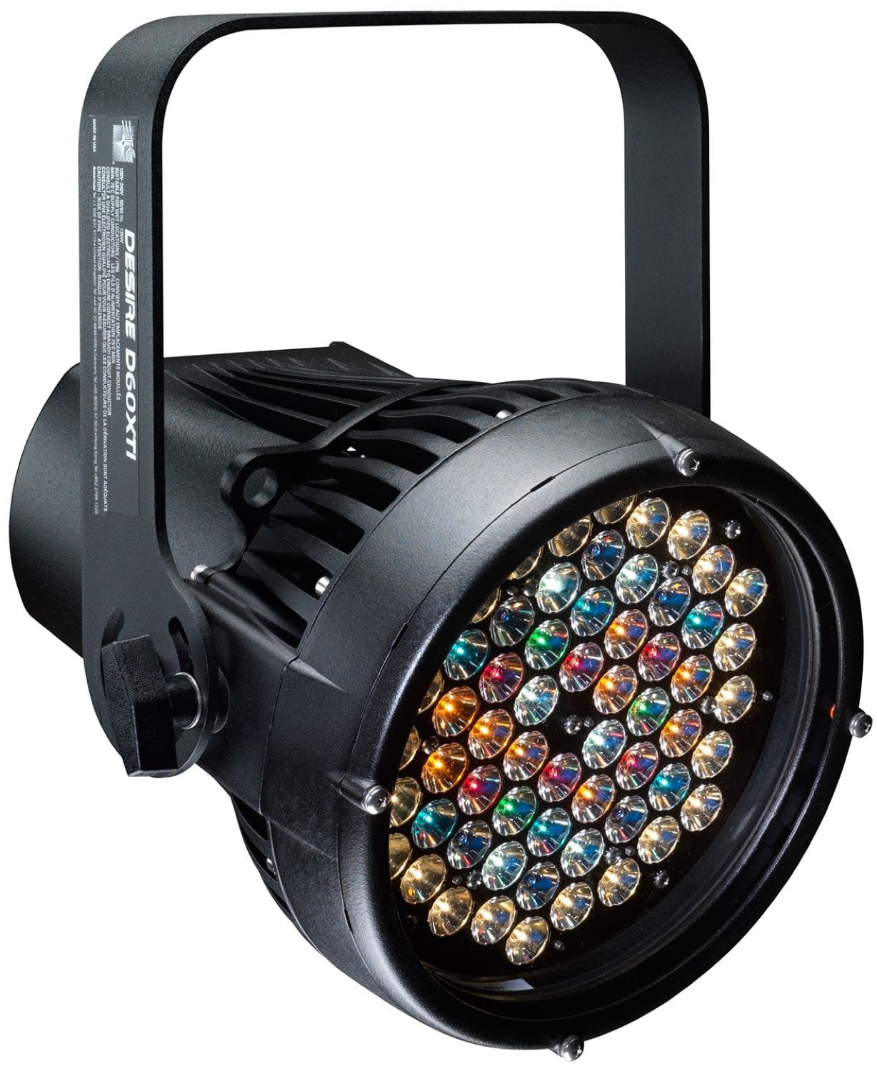 ETC Desire D60XTI Studio HD LED Par w/ Edison Plug, Black - PSSL ProSound and Stage Lighting
