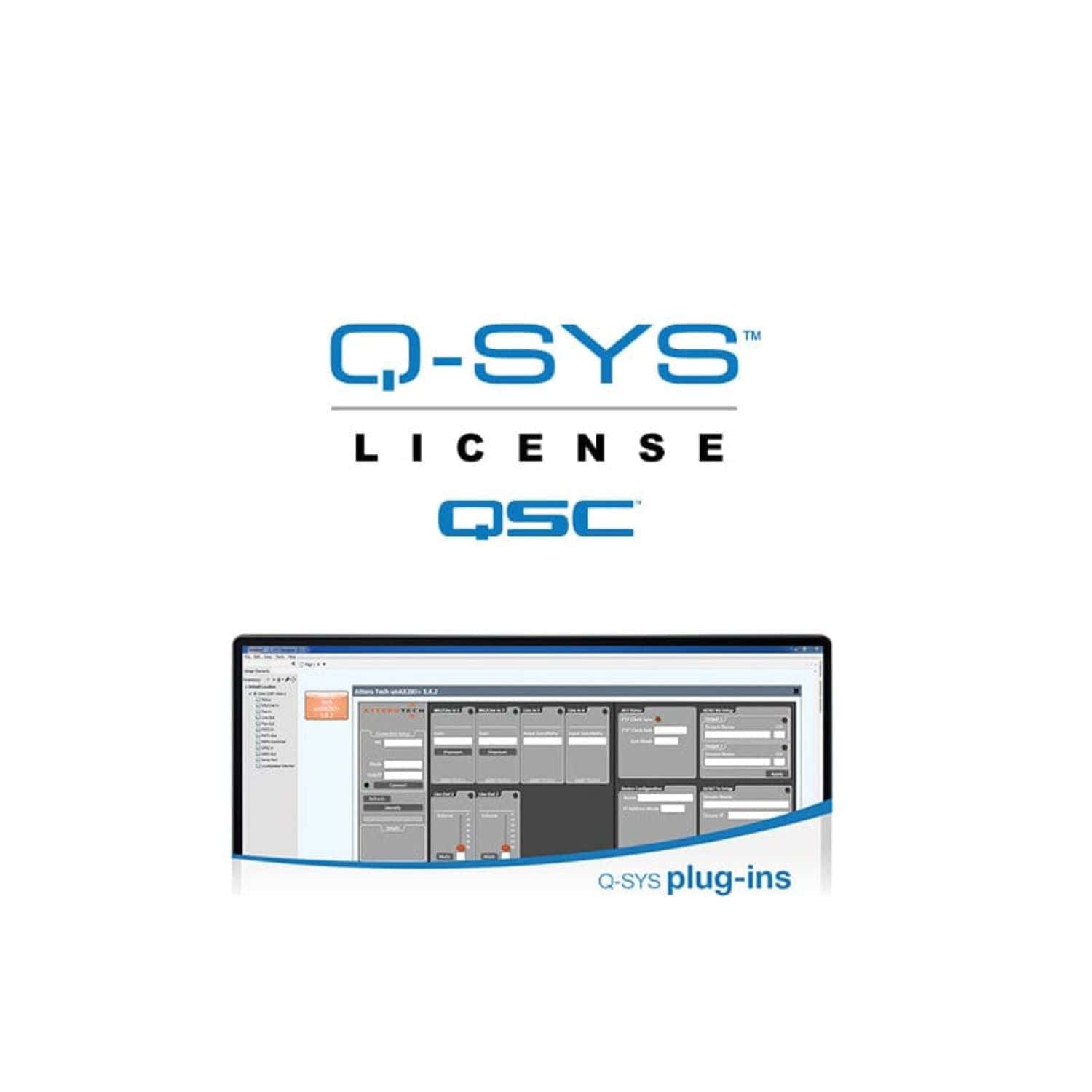 Q-SYS SLQSE-8N-P Core 8 Flex, Core Nano, NV-32-H (Core Capable) Scripting Engine Perpetual License - PSSL ProSound and Stage Lighting