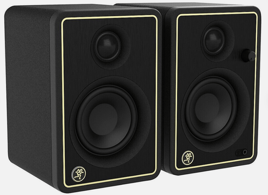 Mackie CR3-XLTD-GLD 3-Inch Multimedia Monitors Pair - Gold Trim - PSSL ProSound and Stage Lighting