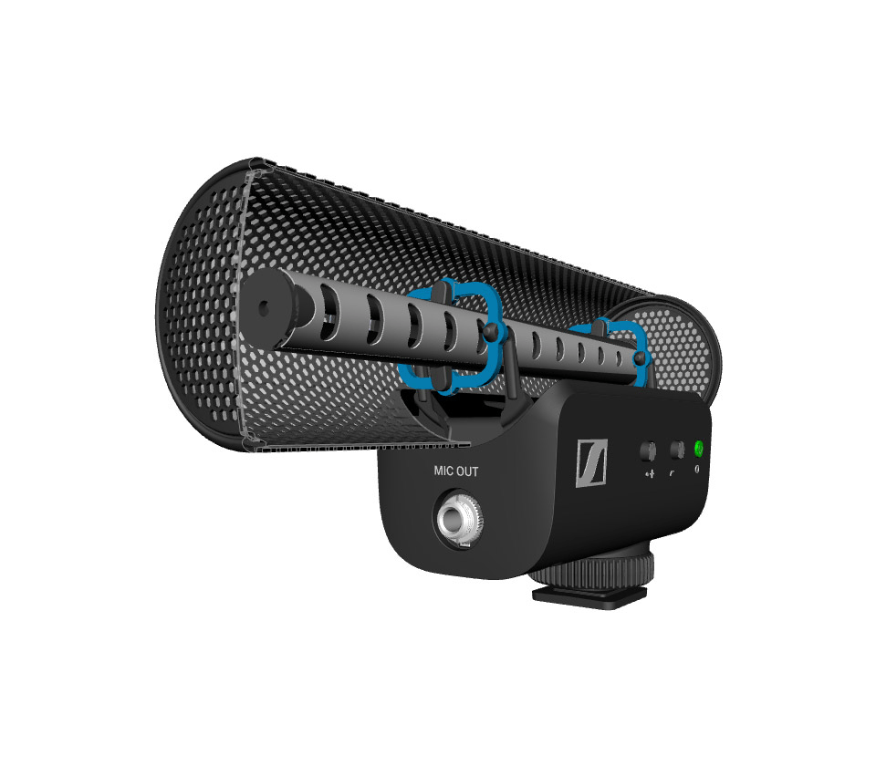 Sennheiser MKE 400 MOBILE KIT Directional On-Camera Shotgun Microphone Kit - PSSL ProSound and Stage Lighting