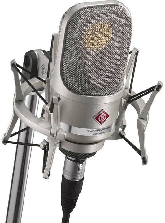 Neumann TLM-107-STUDIOSET Set with 1 x TLM 107 Microphone / EA 4 Shockmount - Nickel - PSSL ProSound and Stage Lighting