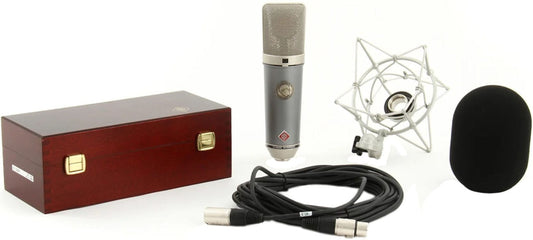 Neumann TLM-67-SET-Z K 67 Capsule Multi-Pattern Microphone with Box / EA 87 Mount / WS 87 / Cable - PSSL ProSound and Stage Lighting